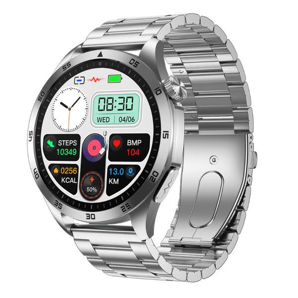 KL485 All-day ECG/EKG Blood Pressure Blood Glucose Blood Oxygen Monitoring Bluetooth Call Smart Watch