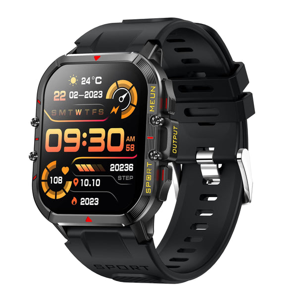 KL56 Anti Drop Waterproof and Dust-proof Cold Resistant Military Blood Sugar Heart Rate Monitoring Outdoor Smart Watch